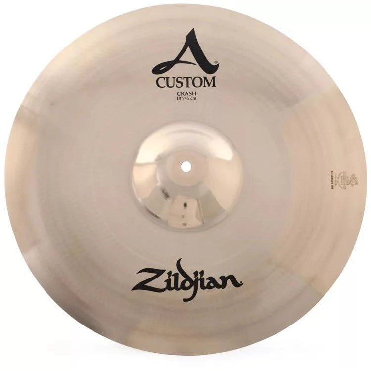 Zildjian 18 inch A Custom Crash Cymbal - Leitz Music-642388107171-A20516