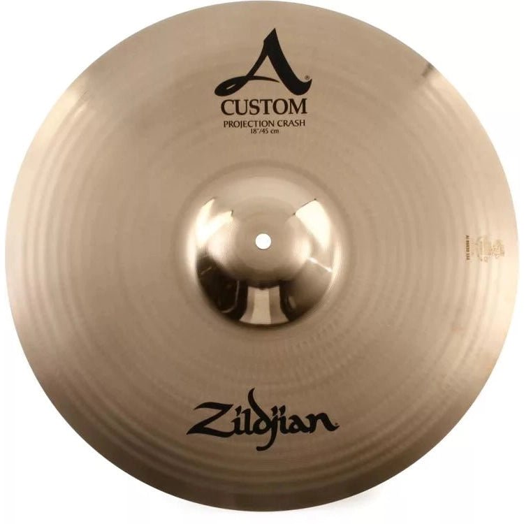 Zildjian 18 inch A Custom Projection Crash Cymbal - Leitz Music-818224875072-A20584