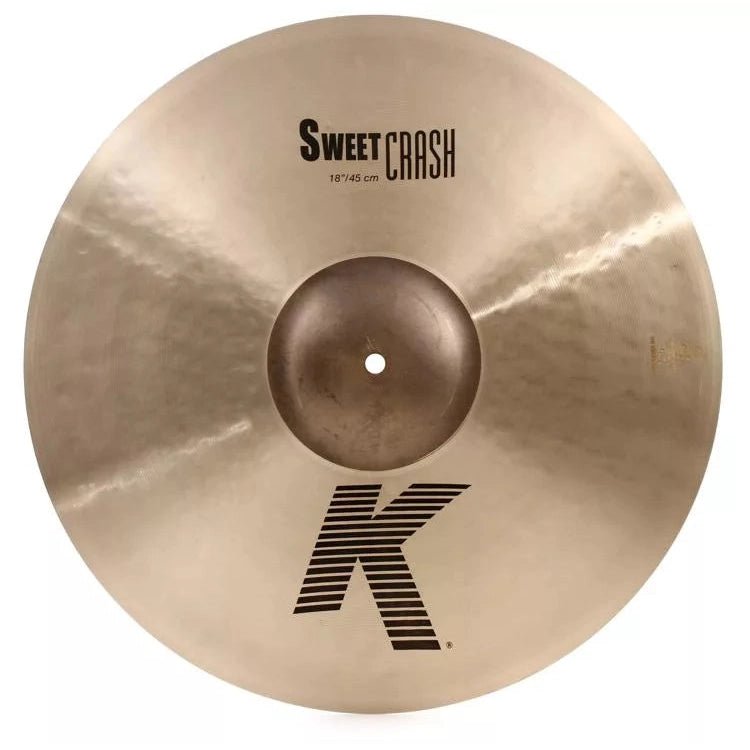 Zildjian 18 inch K Zildjian Sweet Crash Cymbal - Leitz Music-81826400977-K0704