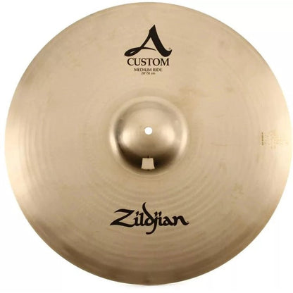 Zildjian 20 inch A Custom Medium Ride Cymbal - Leitz Music-818260506947-A20519